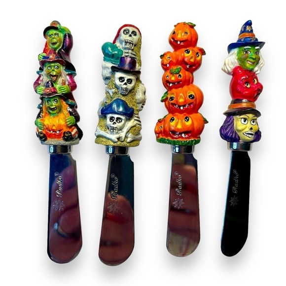 Christopher Radko Halloween Stack O’Ghouls Spreaders - Picture 1 of 13